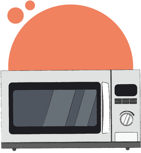 Microwave oven eligible for appliance cover