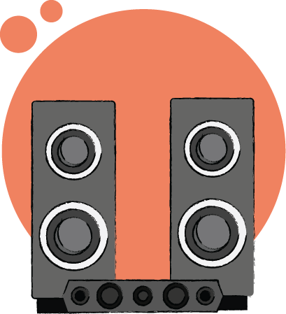 Sound bar and stereo setup – part of your appliance cover options with Zest Protect