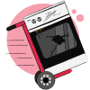 An icon of two people - showing how far Zest has come from an insurance company and now to a care plan company in the appliance industry