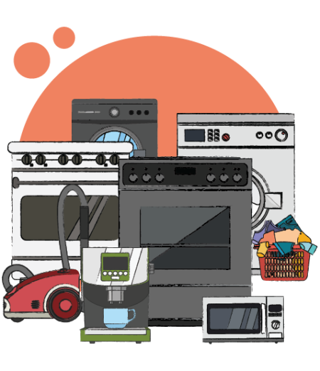 appliance cover desktop